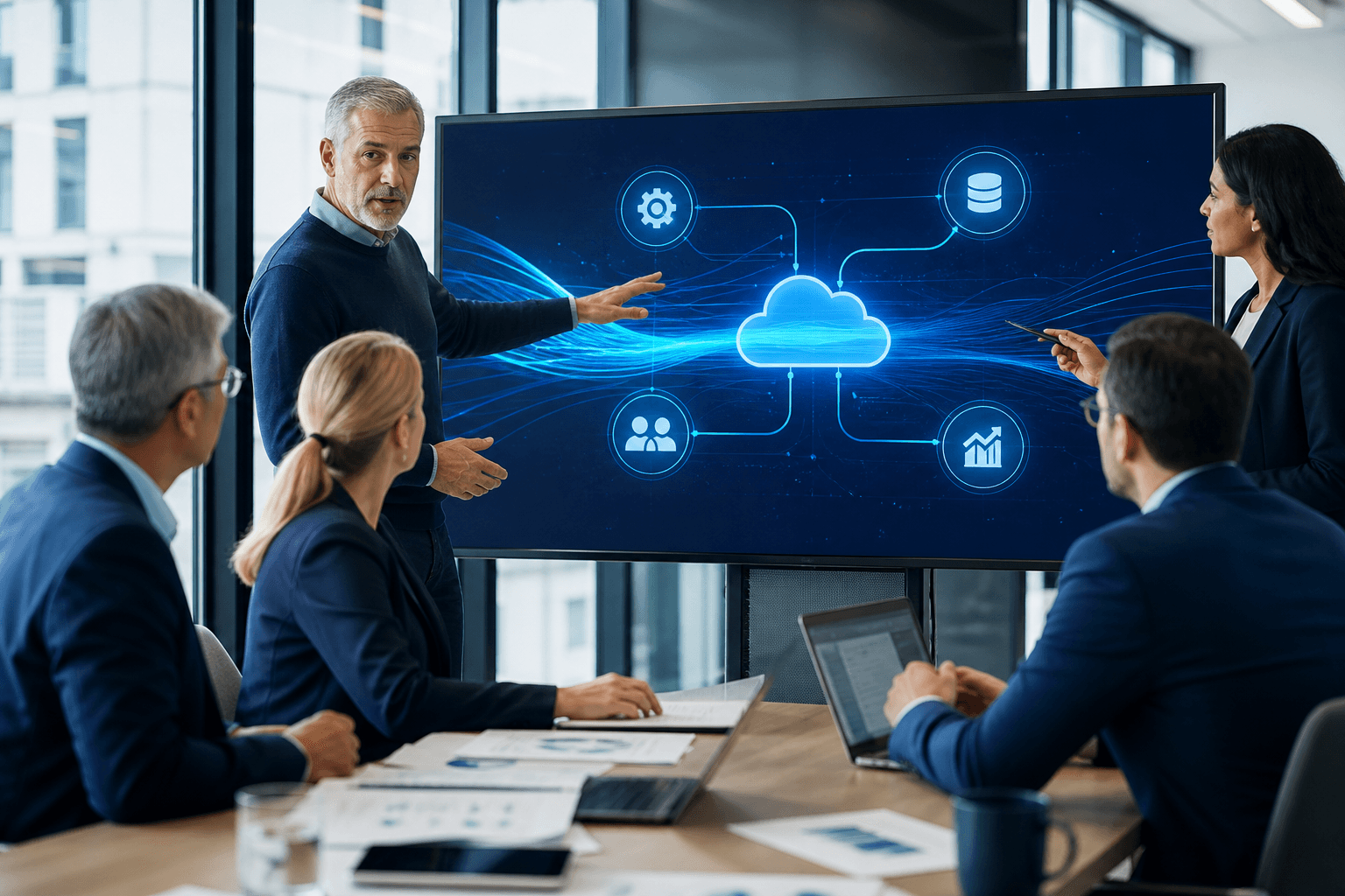 Digital Transformation team at work